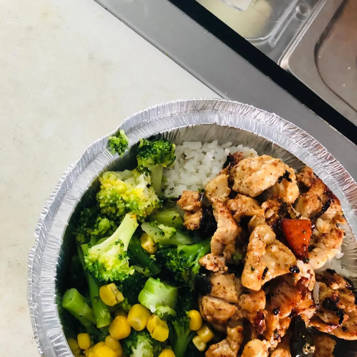 Chicken Rice Broccoli & Corn