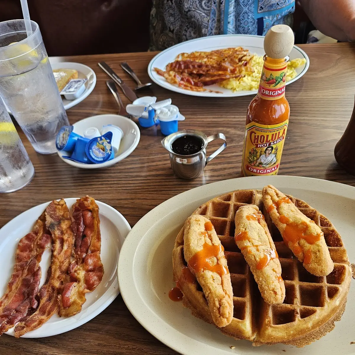 Pancakes French Toast and Waffles