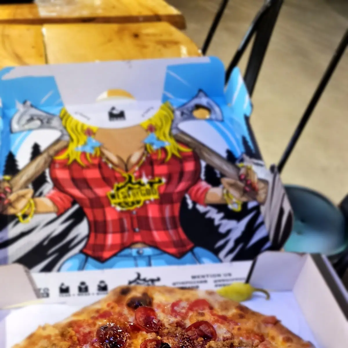 The Boggy Bomb Pizza