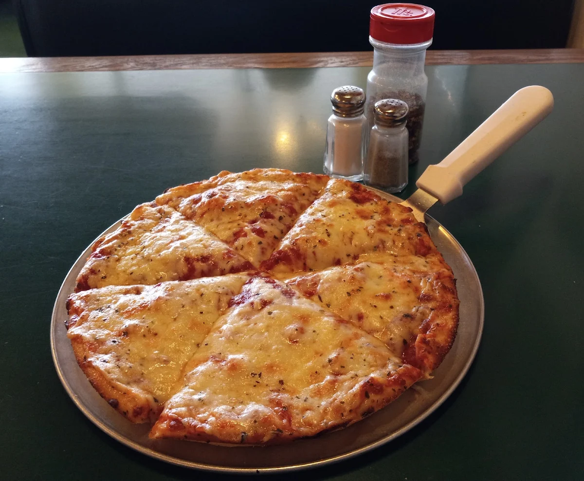 Cheese Pizza with Extra Sauce