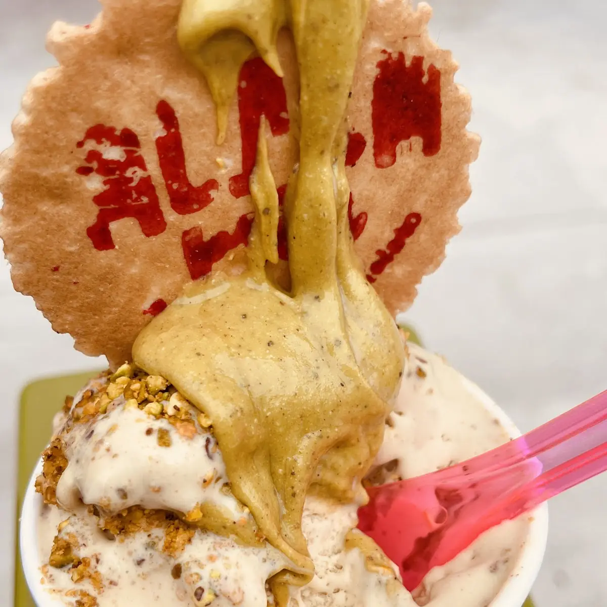 Pistachio Cream Ice Cream