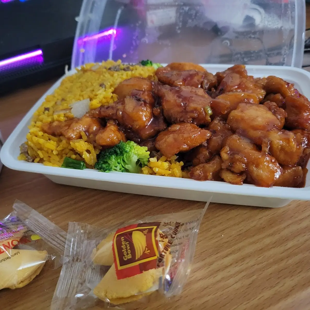 General TSO Chicken Fried Rice