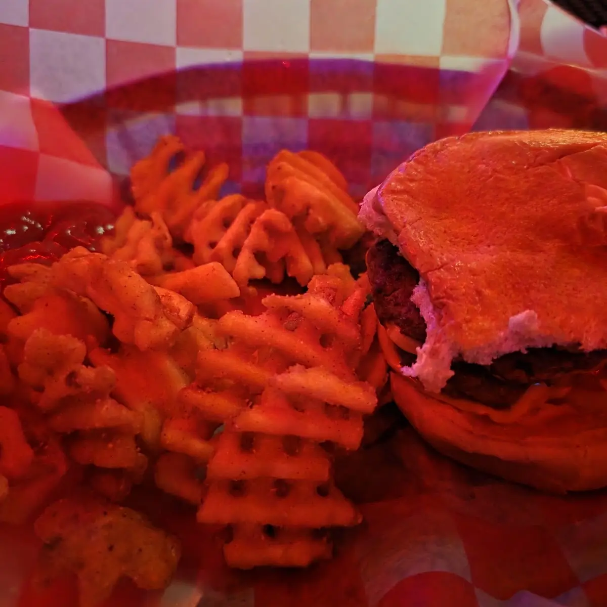 Spicy Waffle Fries