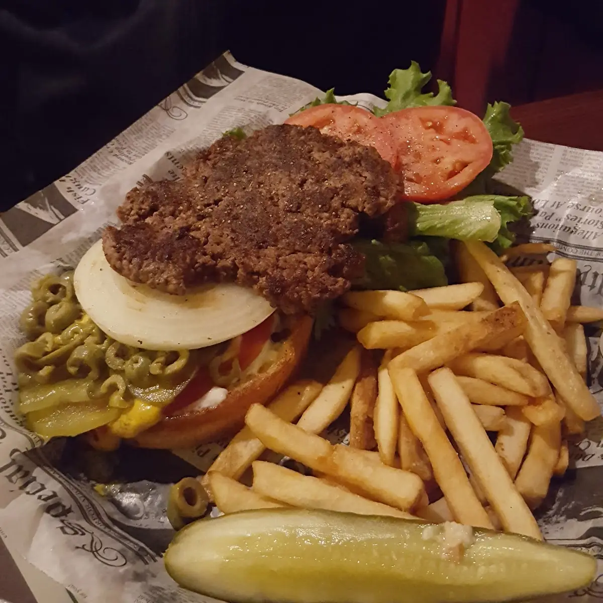 Olive Burger