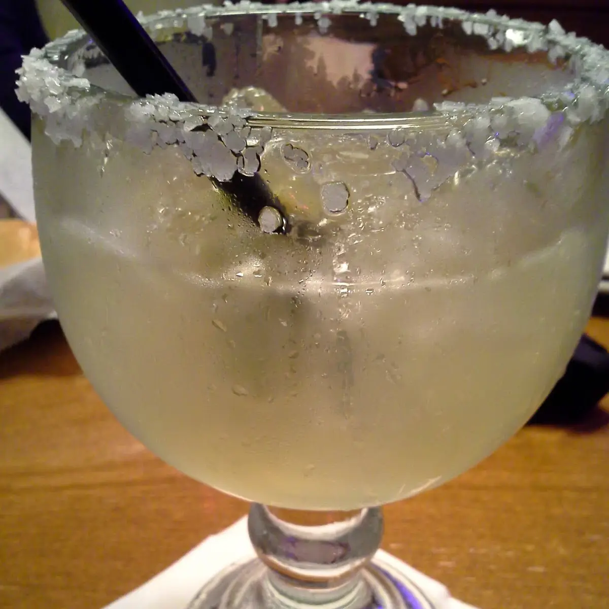 Ribeye Steak and Peach Margarita
