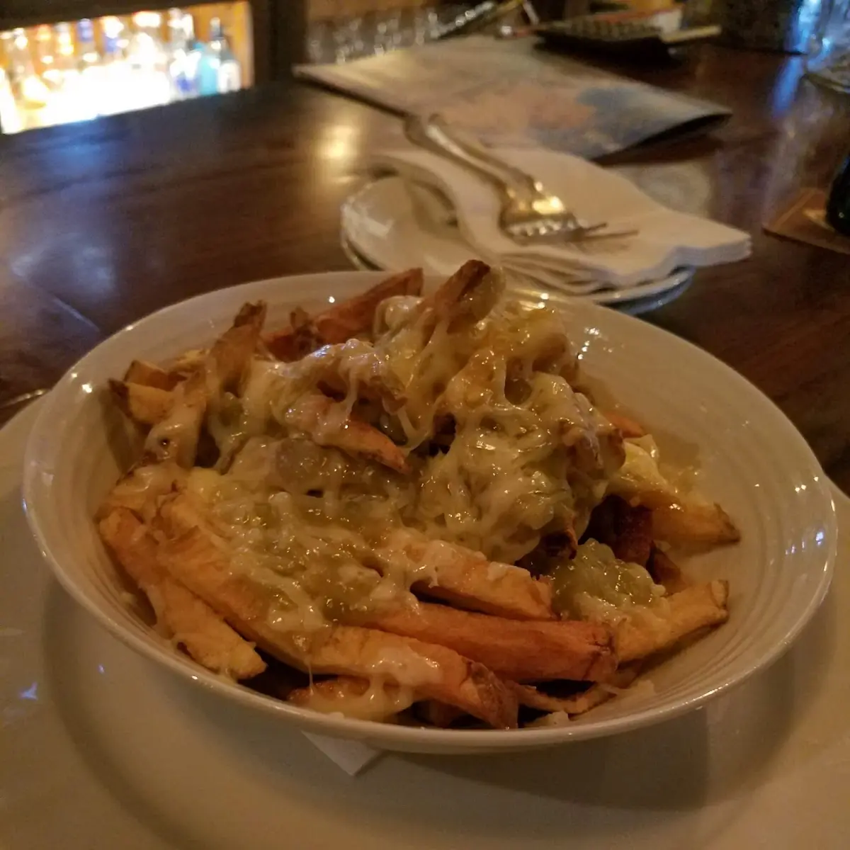 Green Chili Cheese Fries