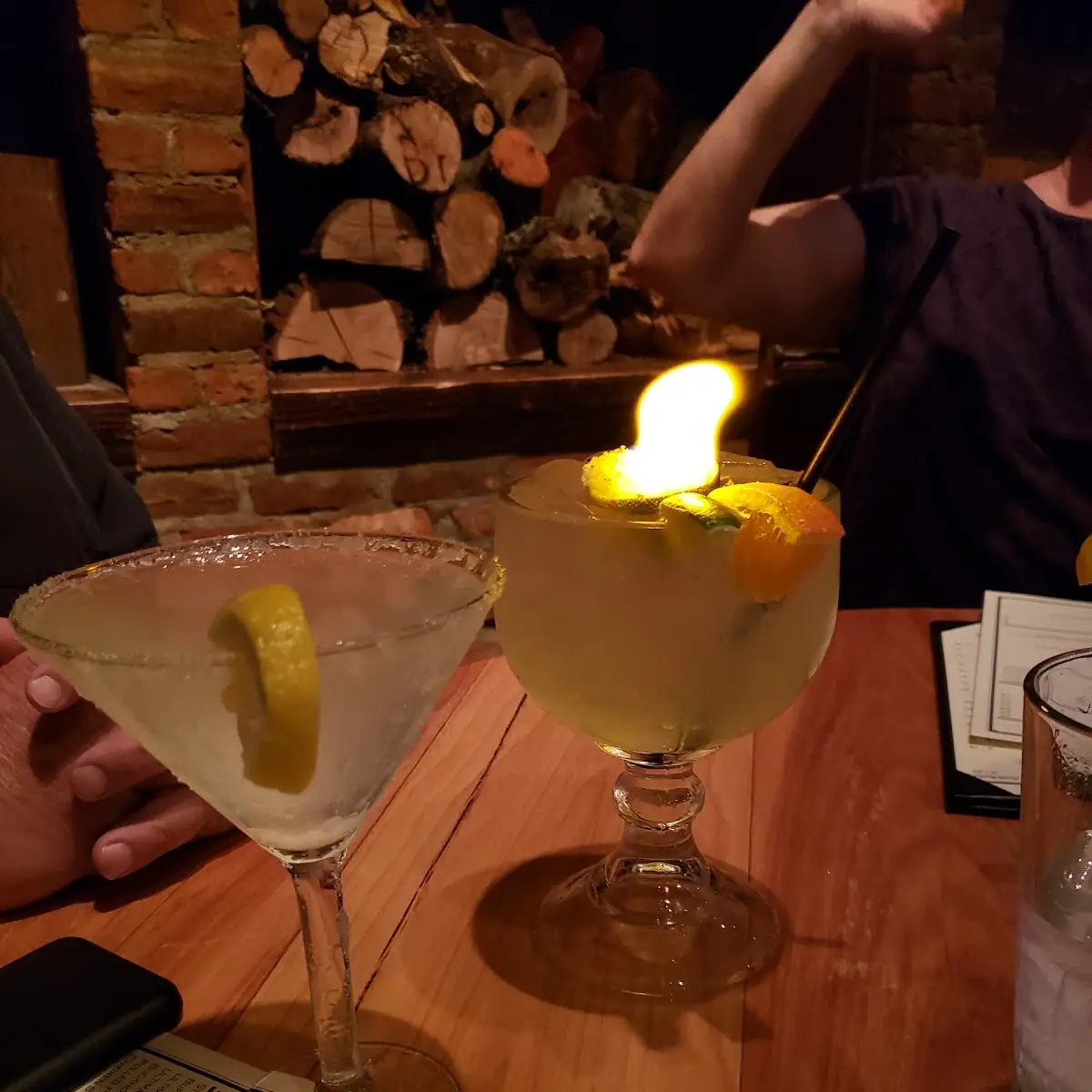 Lemon Drop Martini & Special Cadillac Margarita