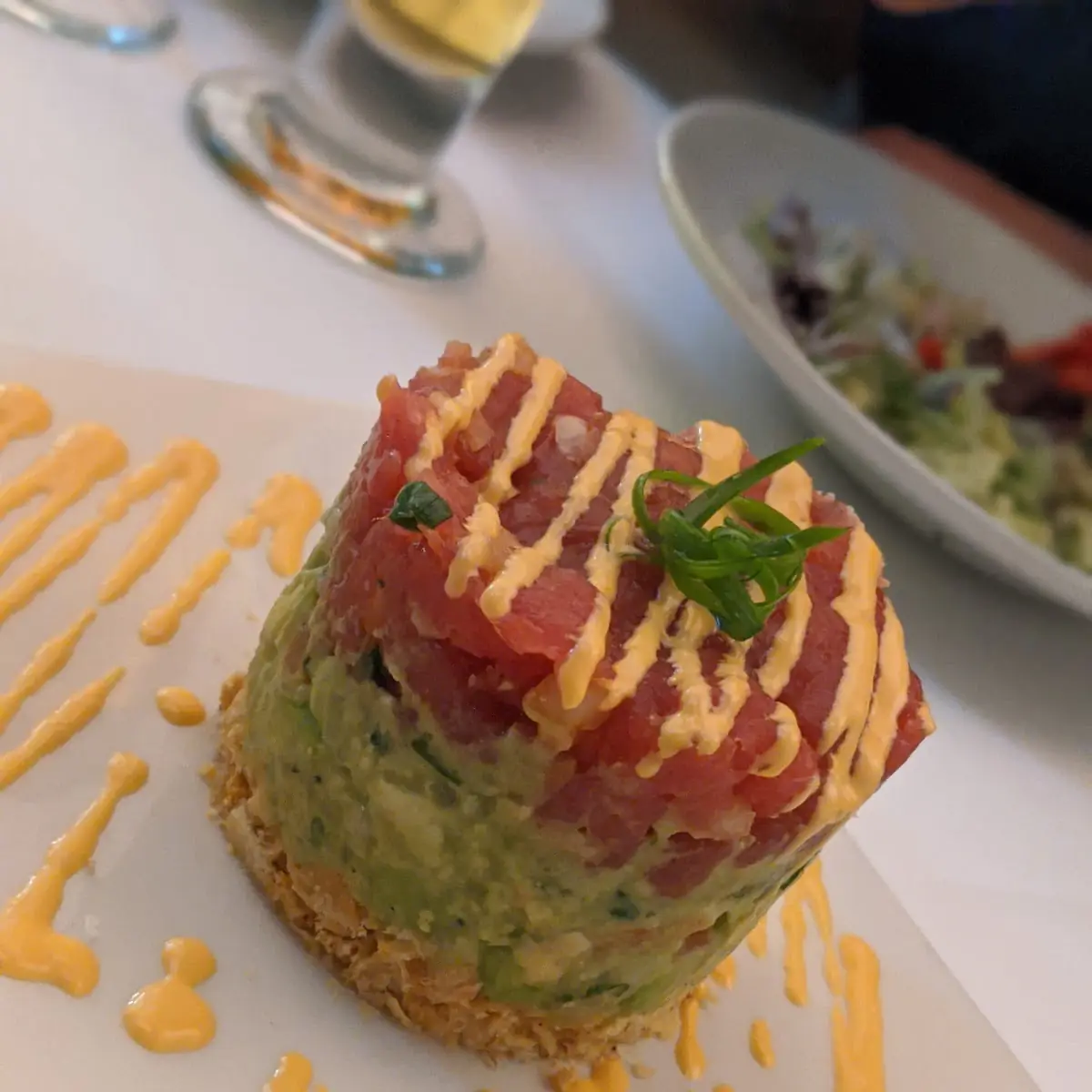 Ahi Tuna Sashimi Style