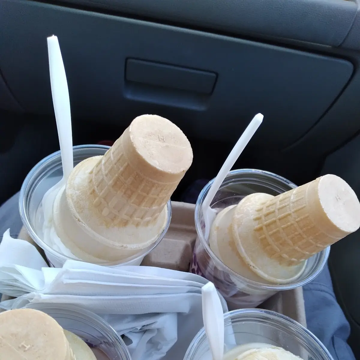 Soft Serve Ice Cream Cone