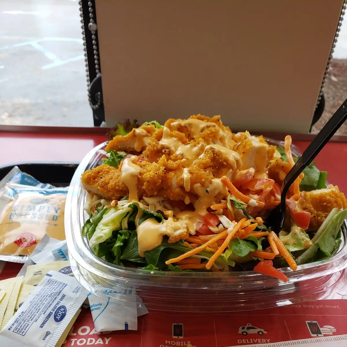 Spicy Buffalo Chicken Salad