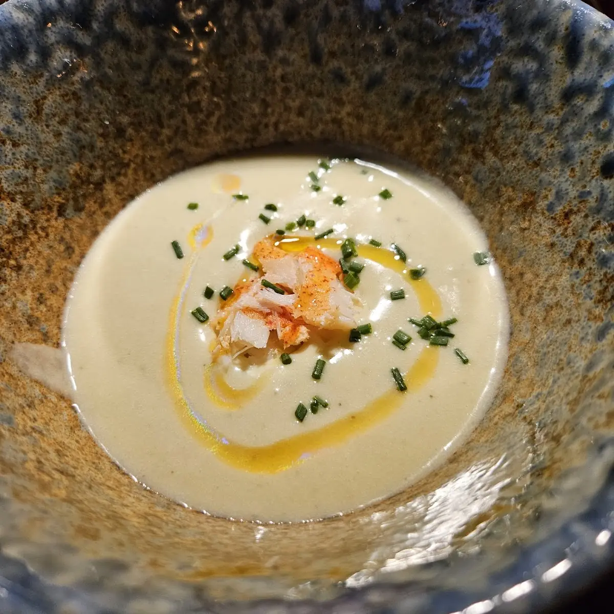 Wild Mushroom & Blue Crab Bisque