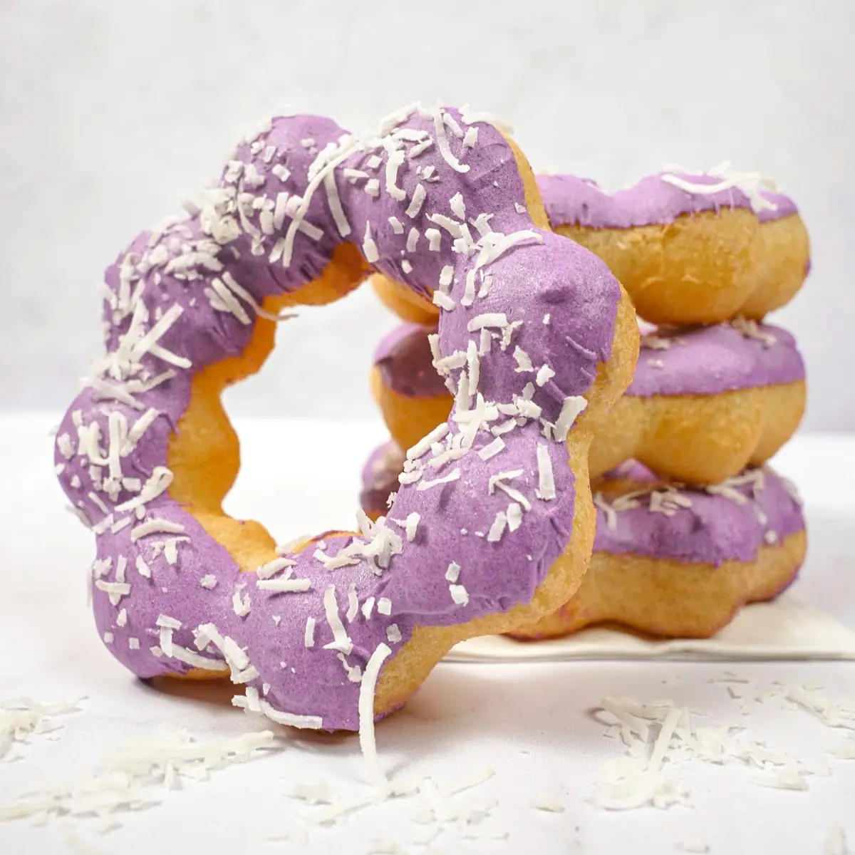 Ube Mochi Donut