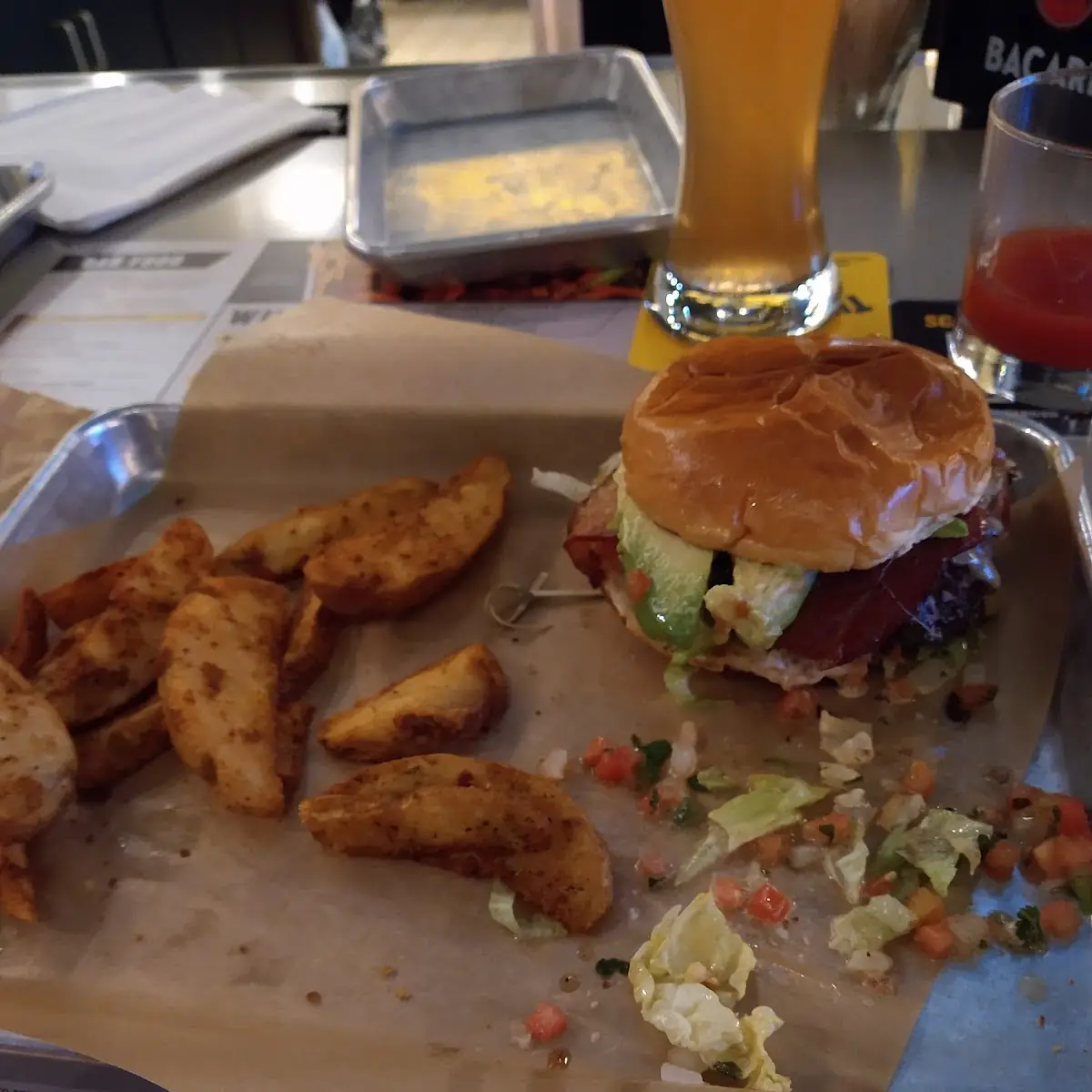 Avocado Bacon Burger