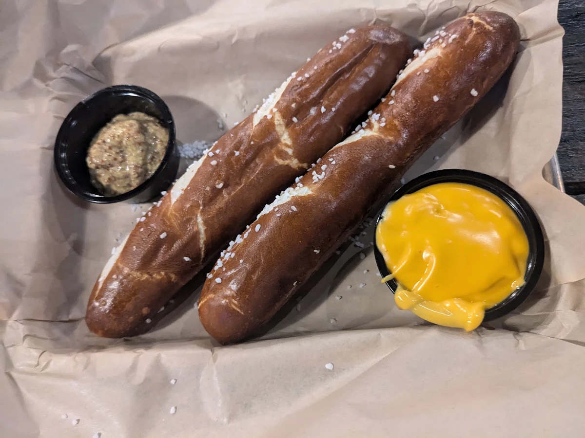 2 Soft Pretzel Sticks