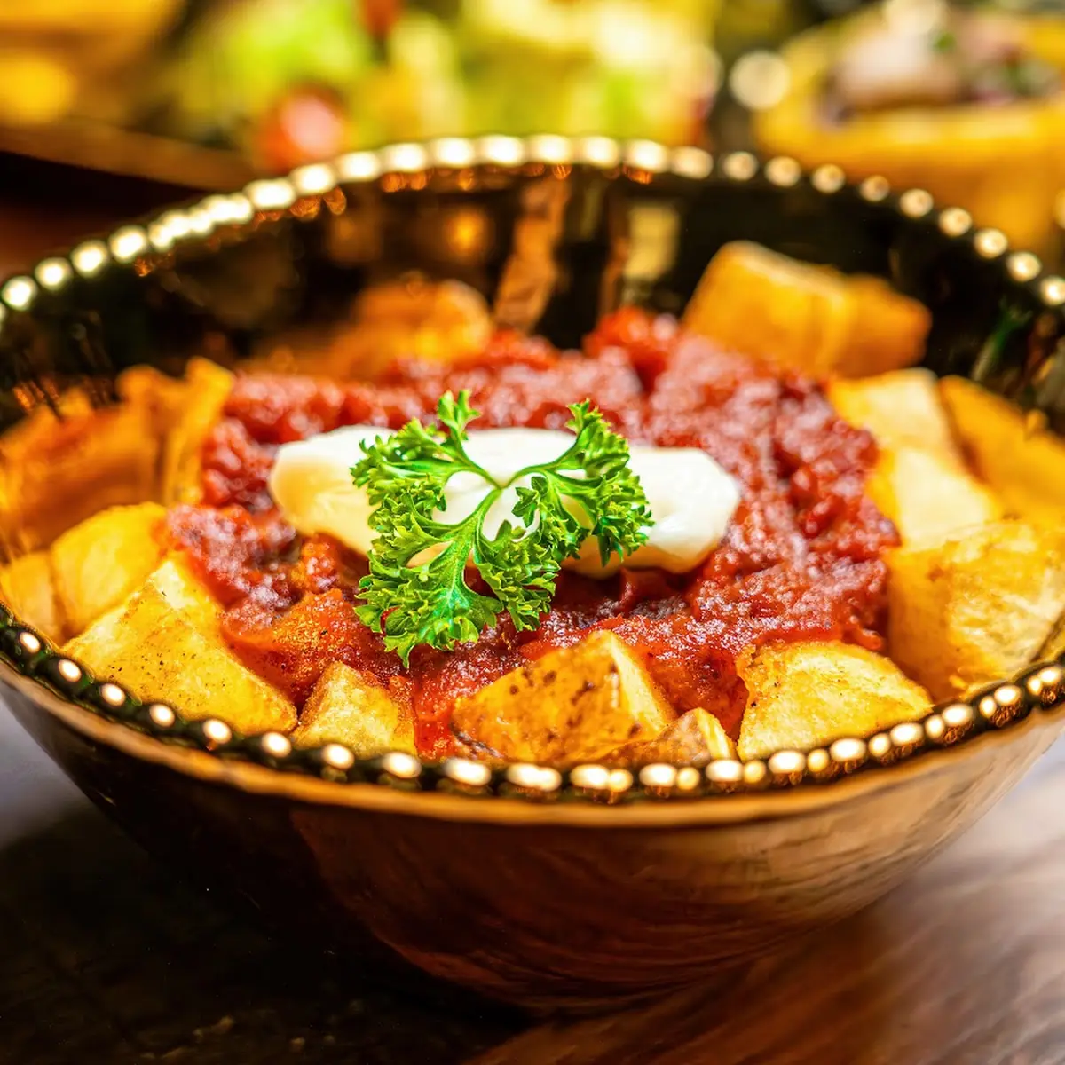 Papas Bravas Bravas Potatoes