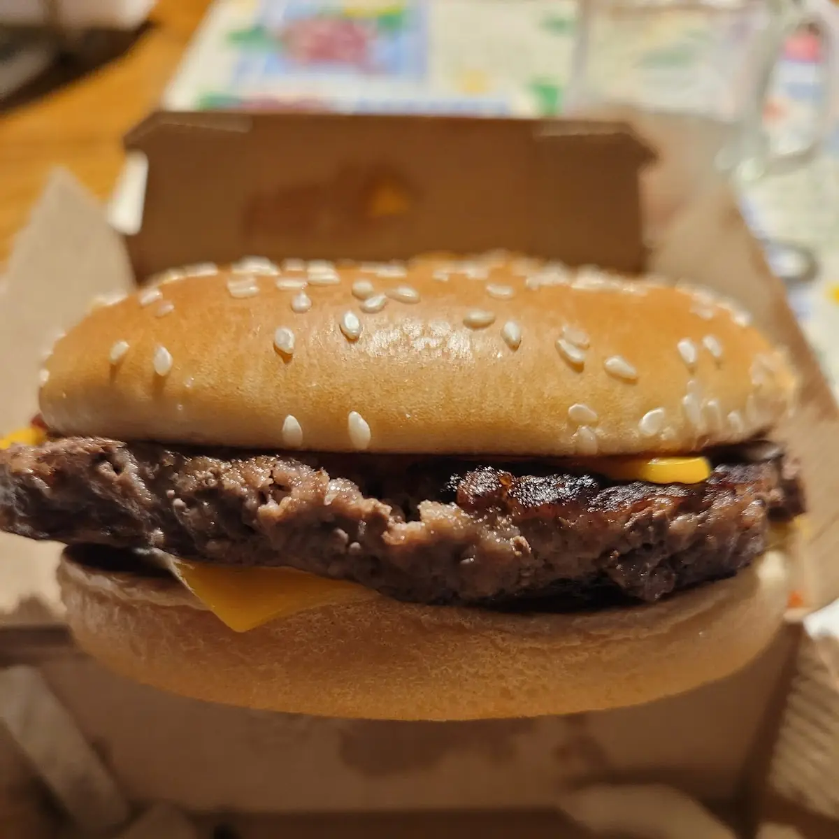 Quarter Pounder Hamburger