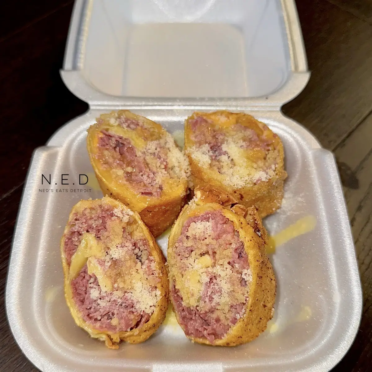 Corned Beef Egg Rolls