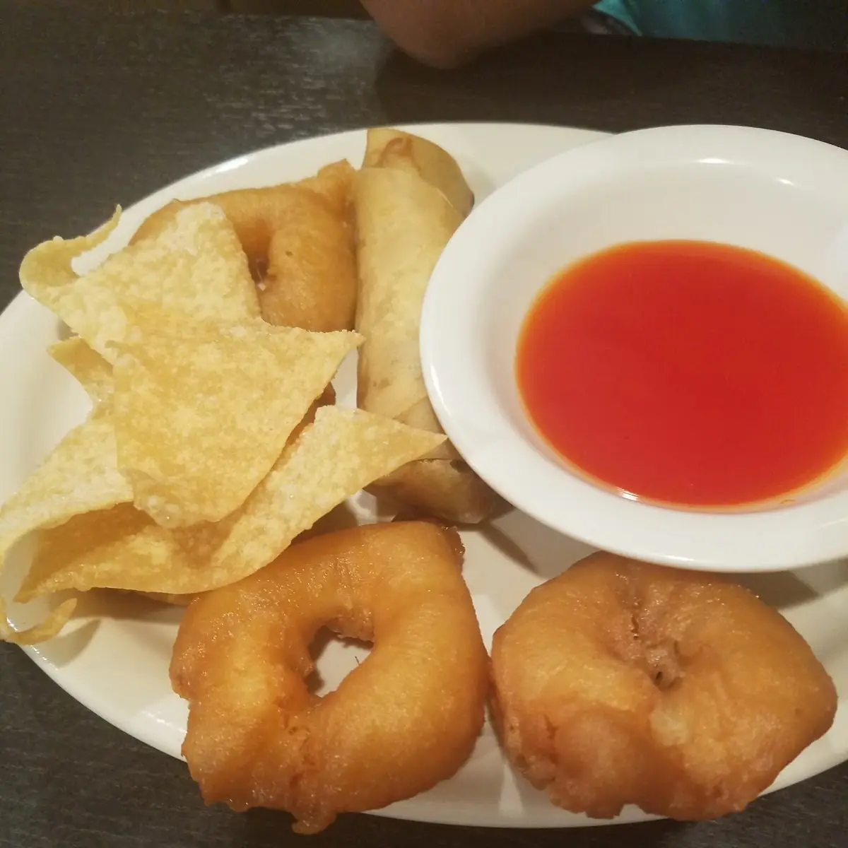 Fried Shrimp and Egg Roll