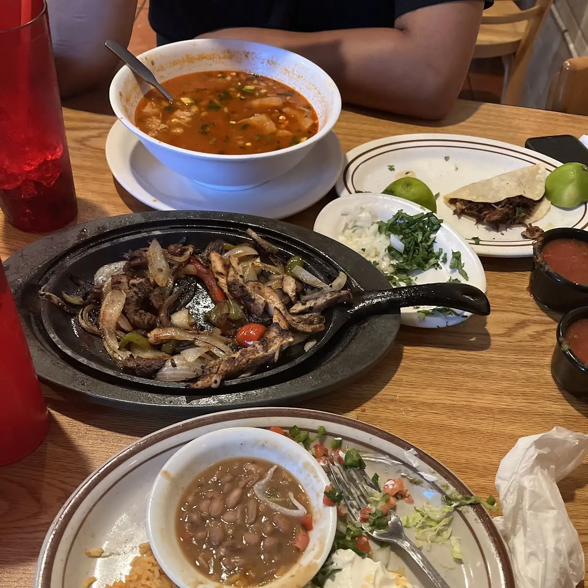 Tortilla Soup and Salad