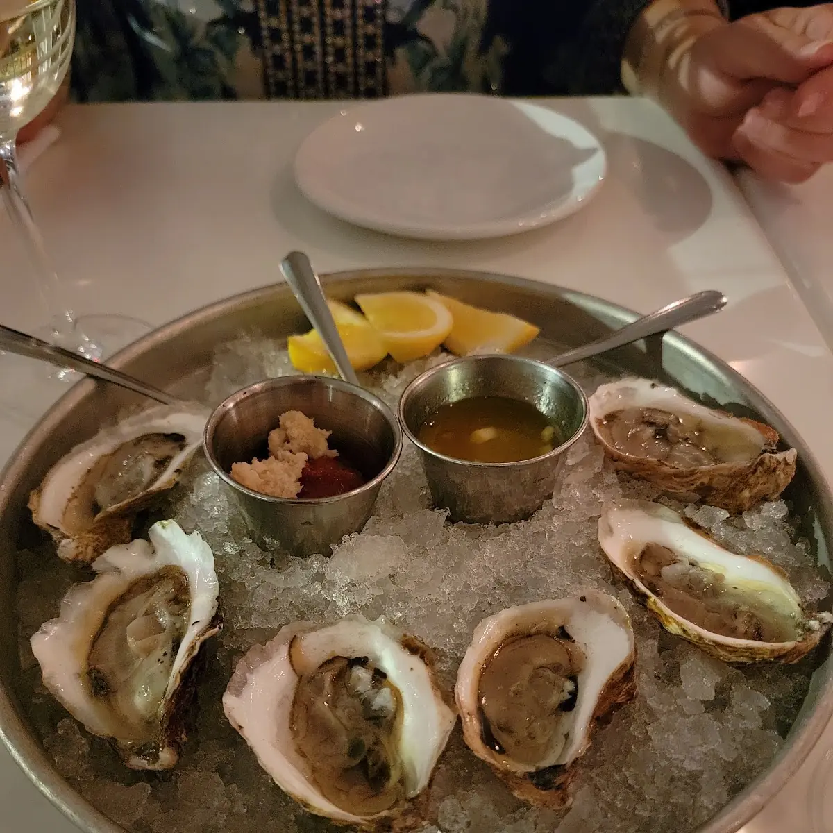 Oysters on the Half Shell