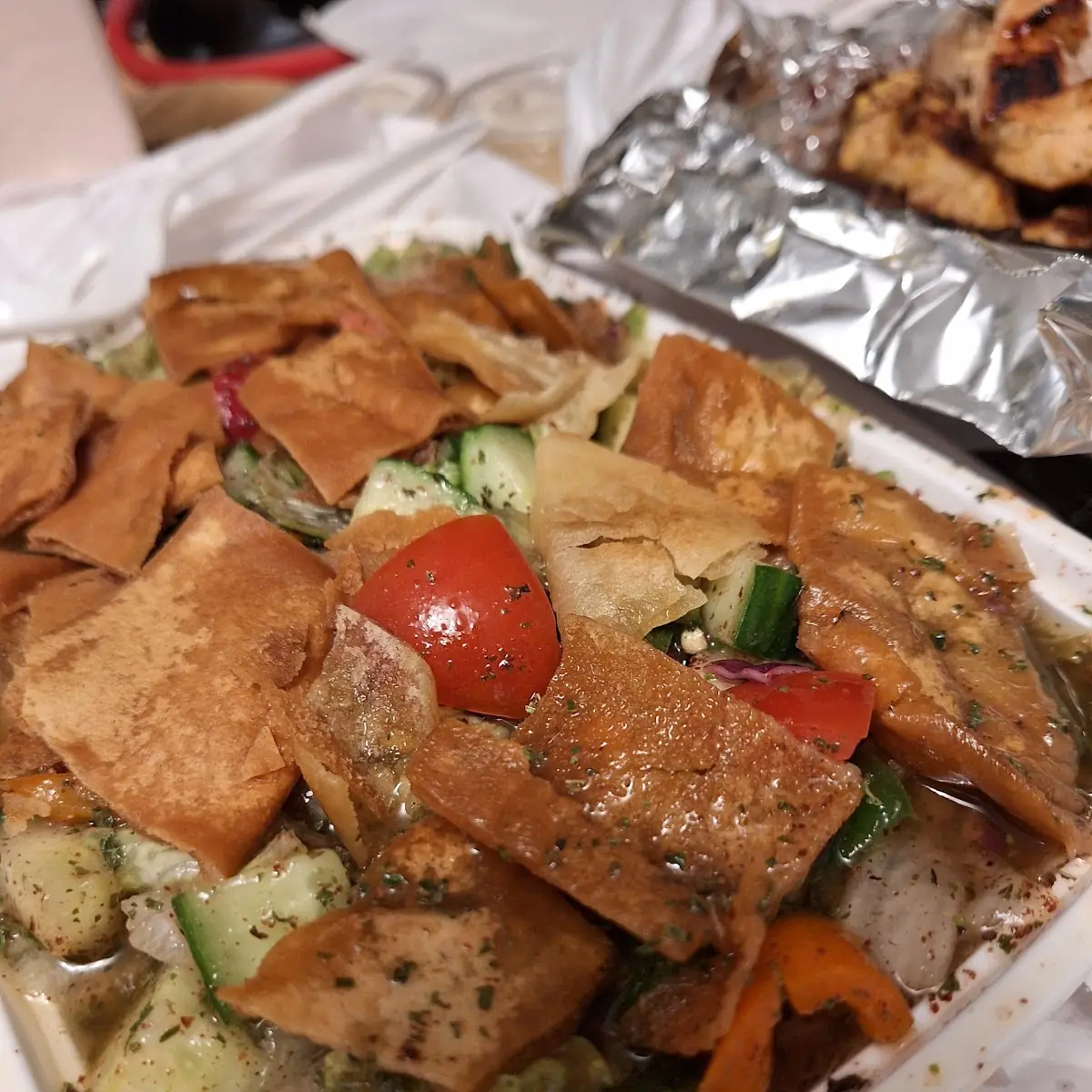 Fattoush Salad, Windsor Palace Restaurant & Catering - Tecumseh