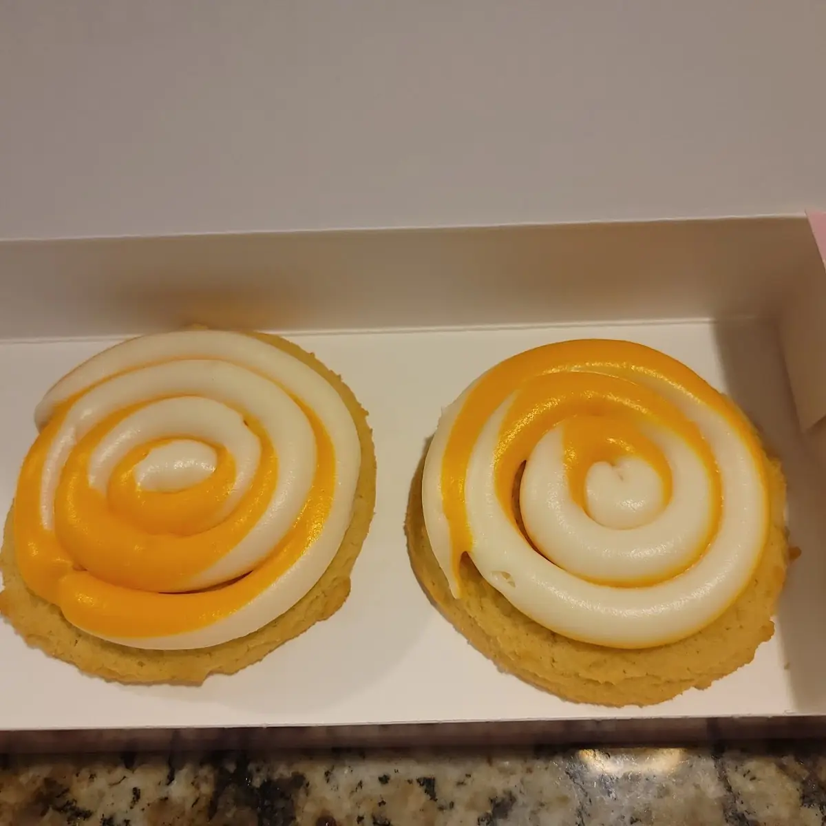 Mango Frozen Yogurt Cookie Without the Dried Mango Piece
