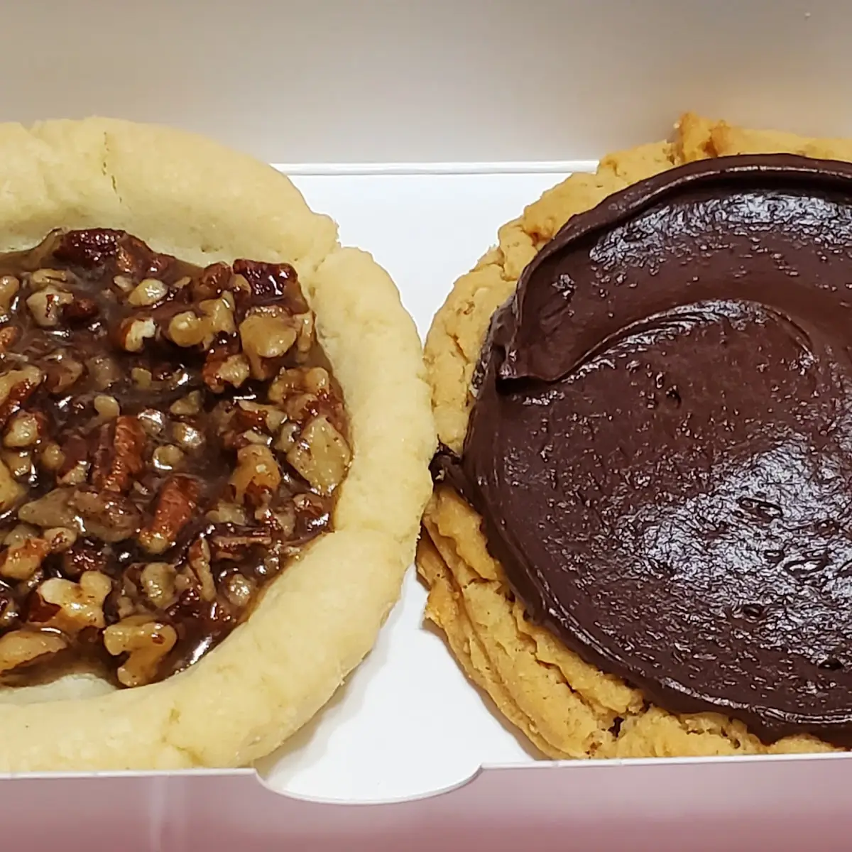 Pecan Pie and Peanut Butter Bar