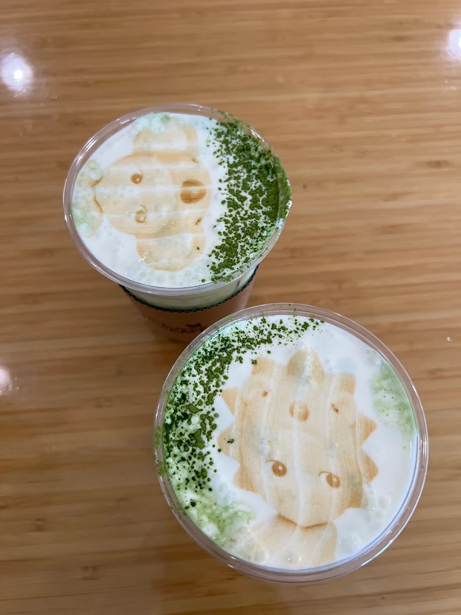 Strawberry Matcha Latte