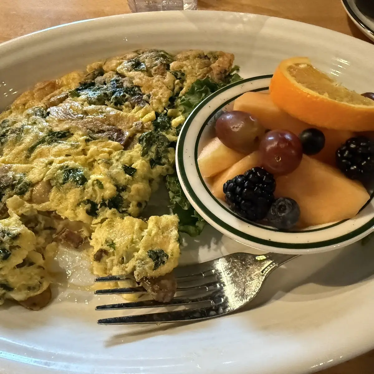 Bacon and Cheese Omelet