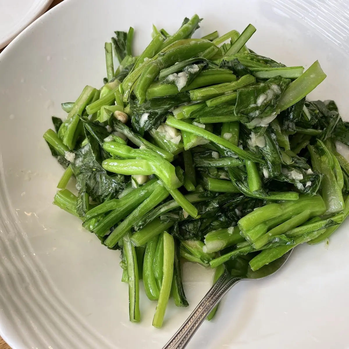 Sautéed Spinach with Sesame Seeds
