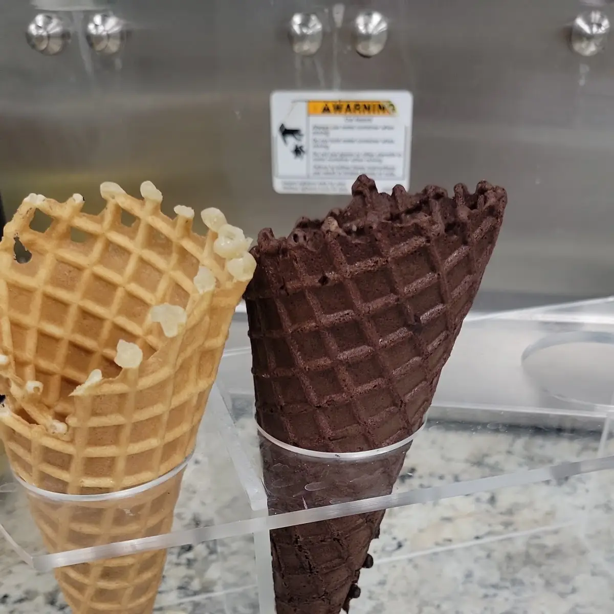 Cake or sugar cone