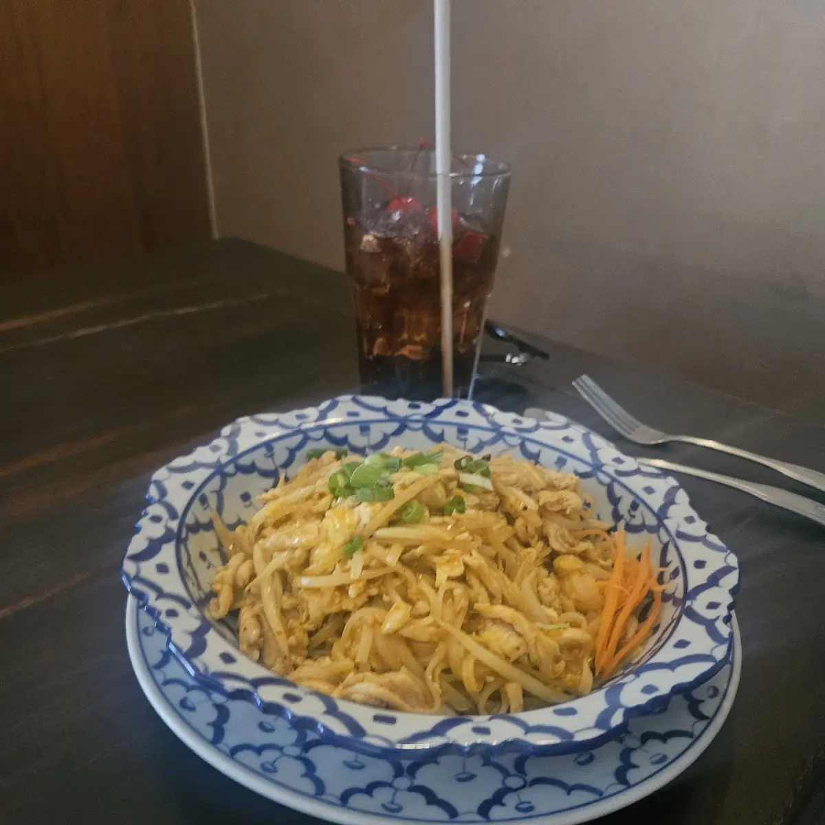 Chicken and Shrimp Pad Thai