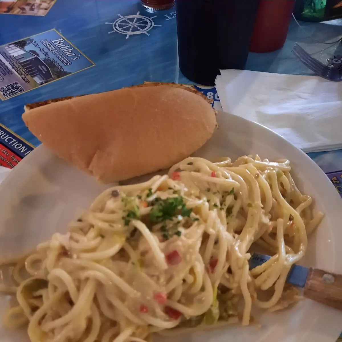 Chicken Spaghetti (Half Order)