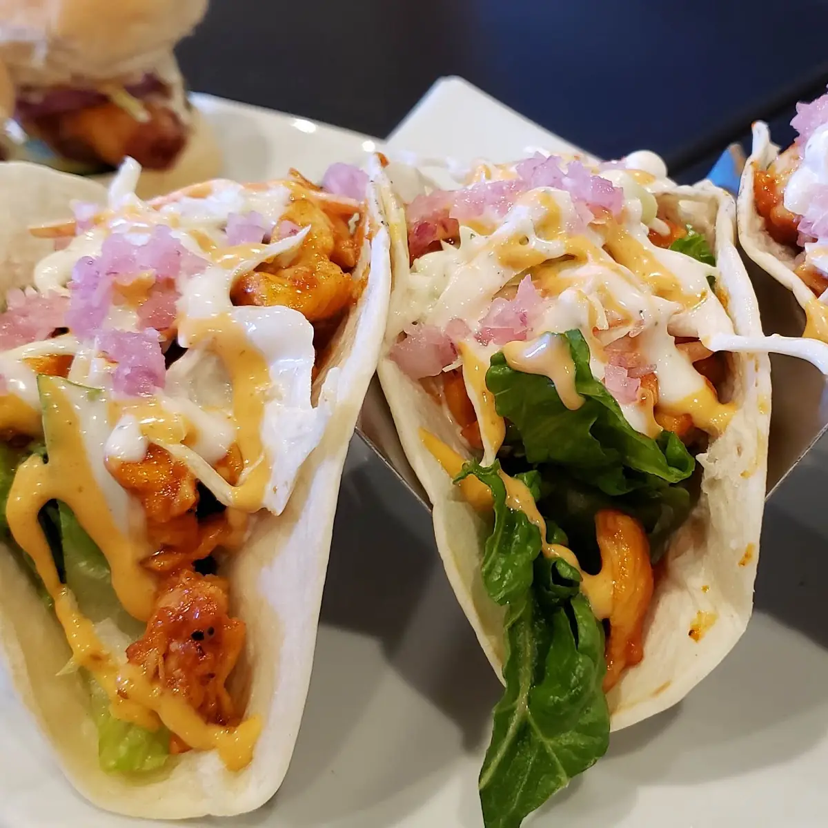 Korean Tacos - Spicy Chicken