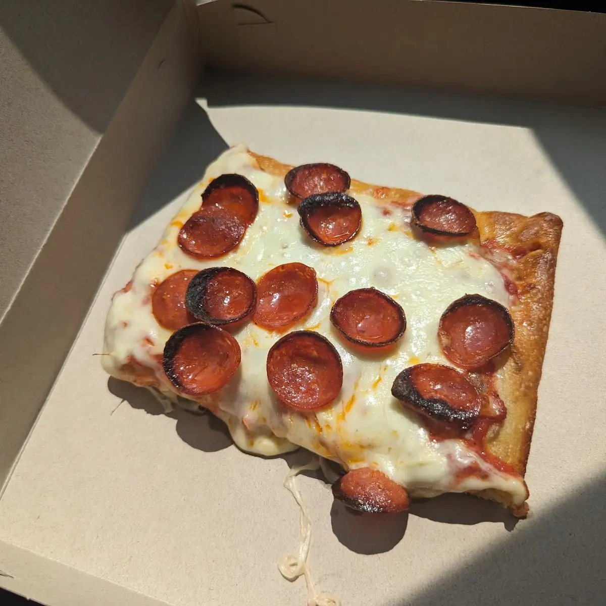 Sicilian Pepperoni Slice