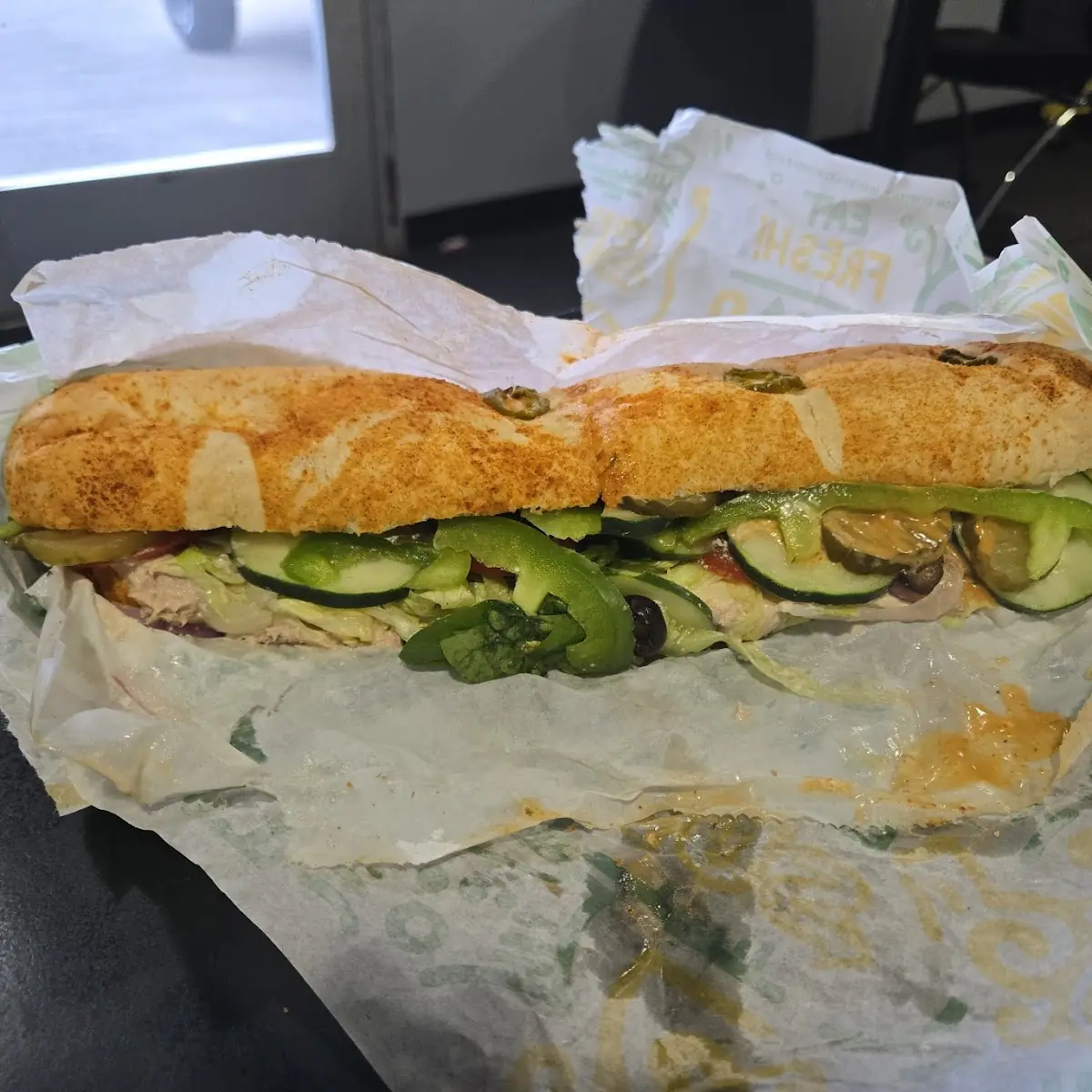 Tuna Footlong Regular Sub