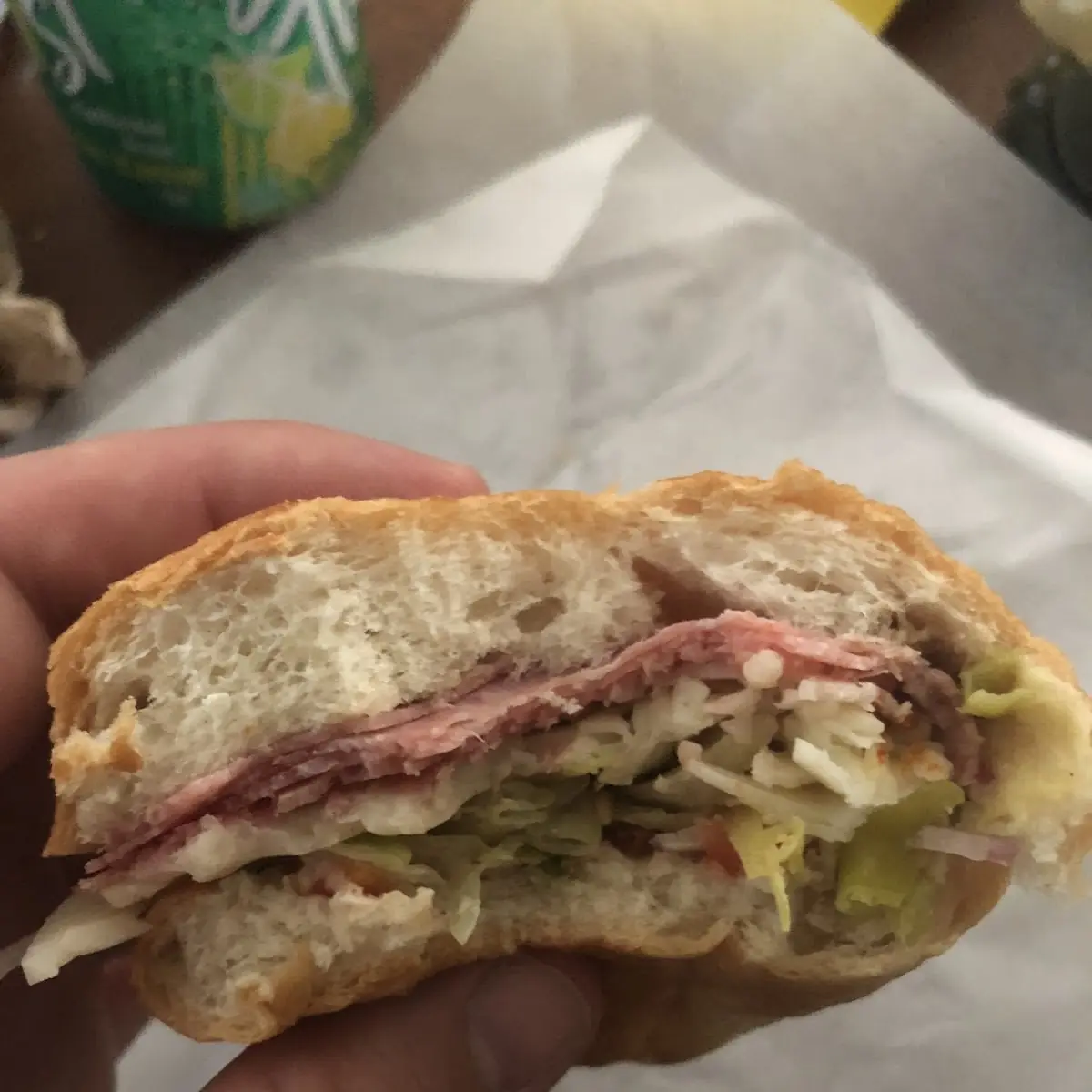 Weak Sandwich with not Much on It