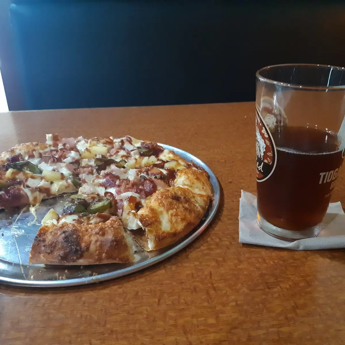 Hawaiian BBQ Chicken Pizza