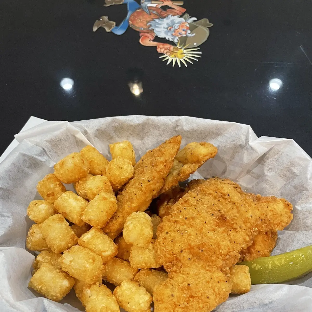 Chicken Strips and Tater Tots