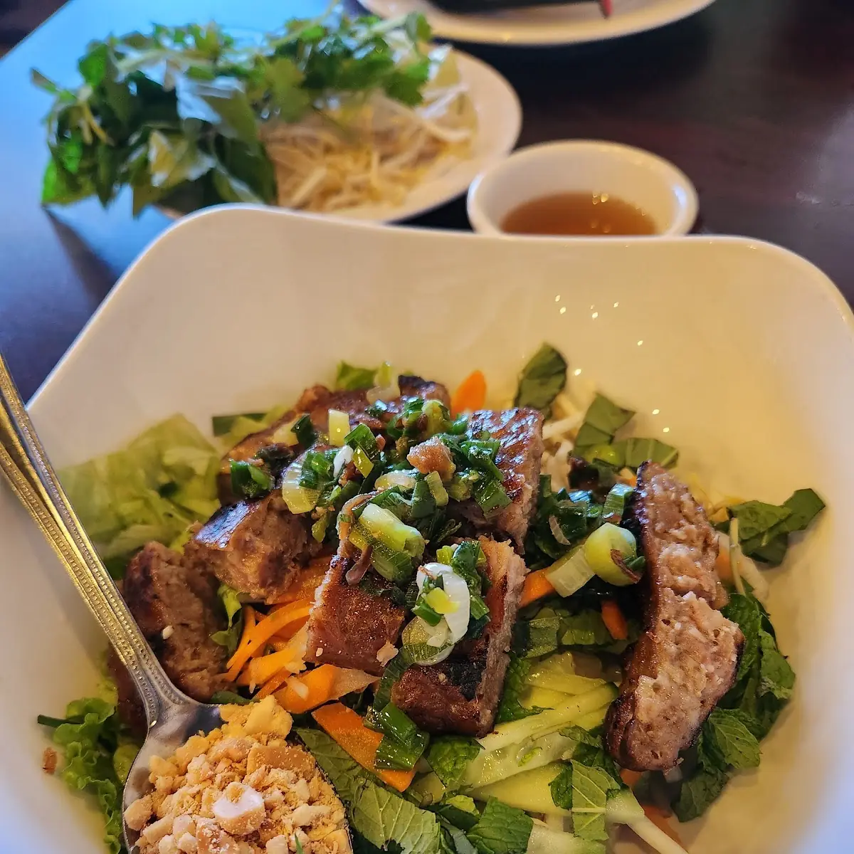 Bun Thit Nuong Without Noodles