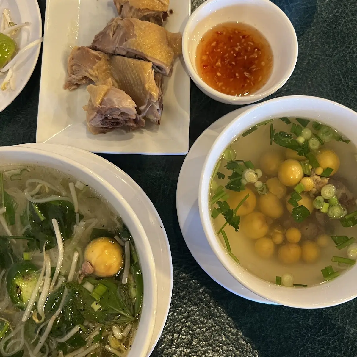 Pho GA with Chopped Chicken on the Side