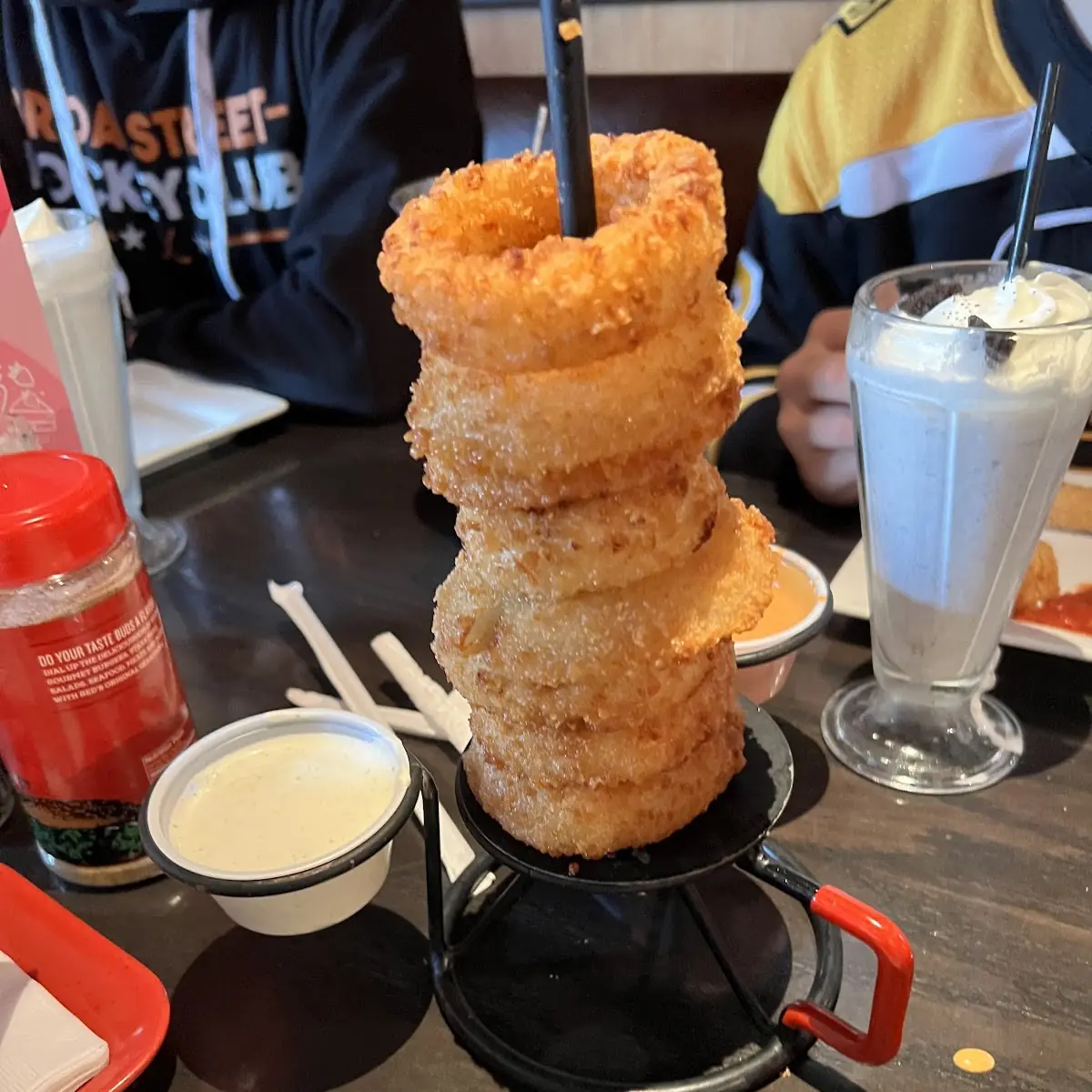 Towering Onion Rings