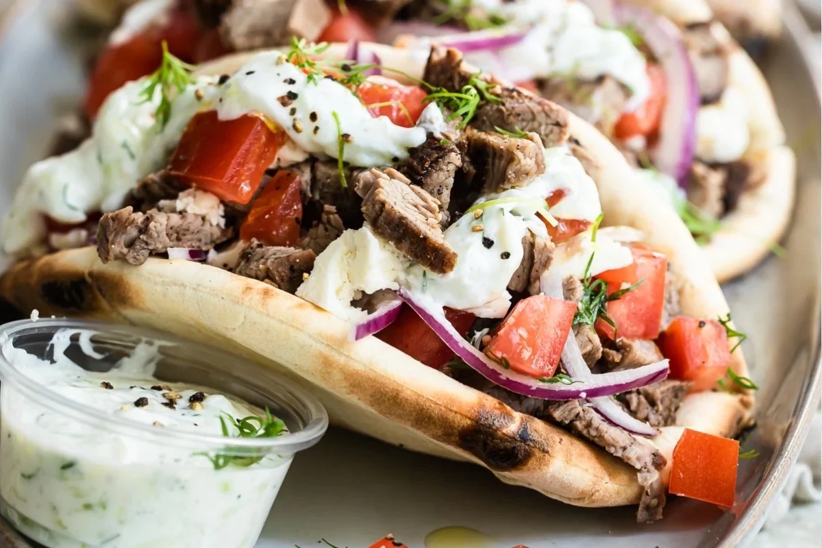 Lamb & Beef Gyro Wrap