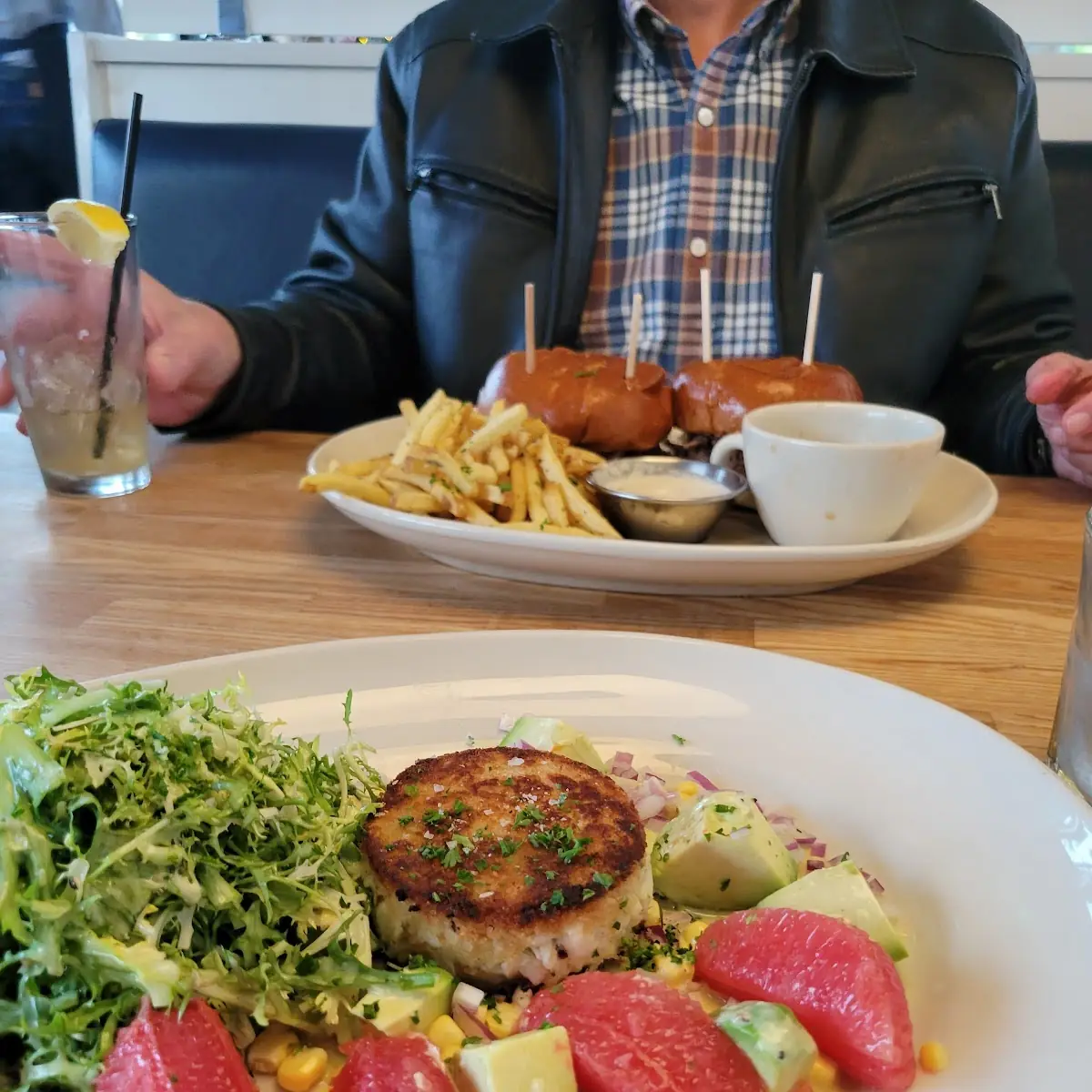 Crab Cake Salad