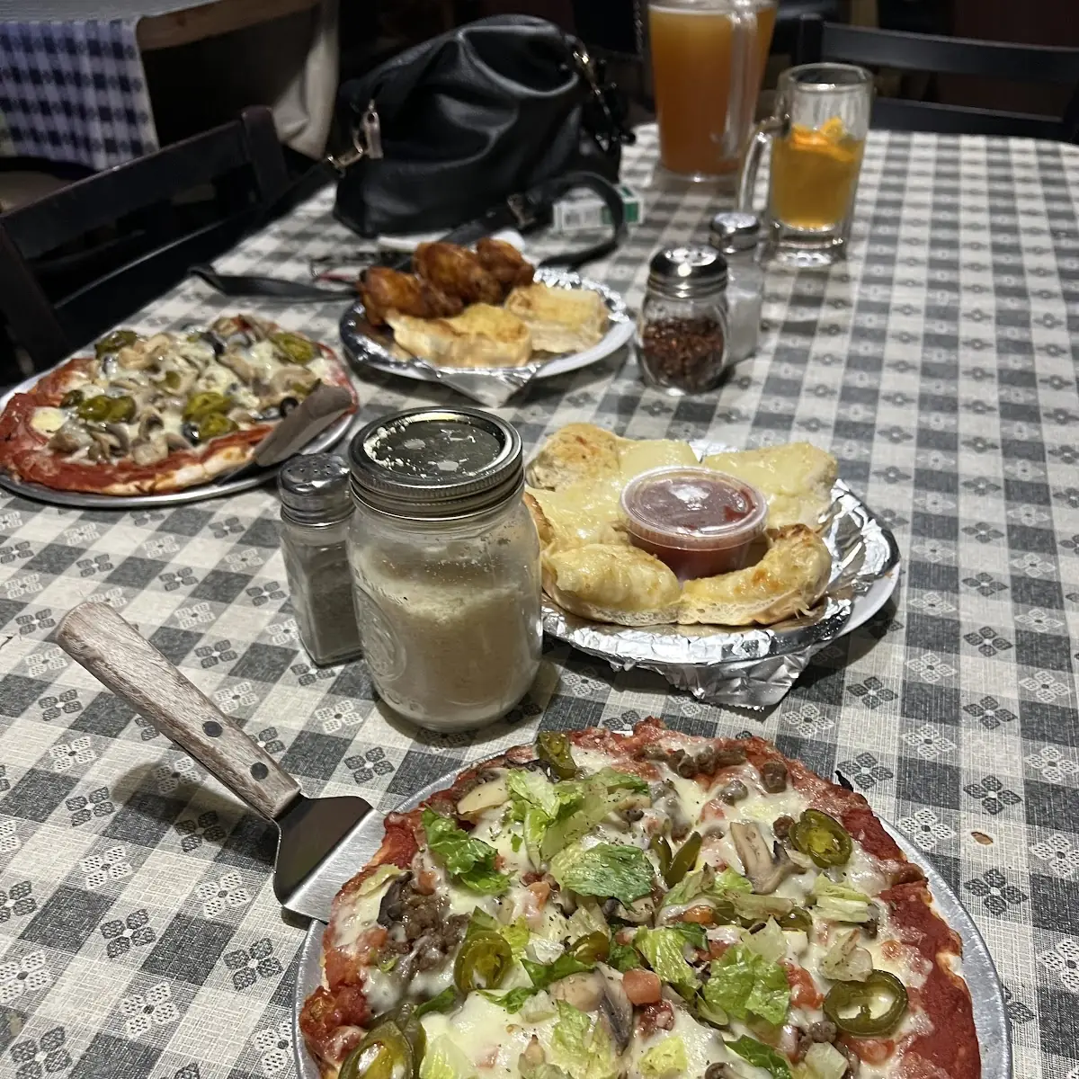 Pizza and Cheese Breadsticks