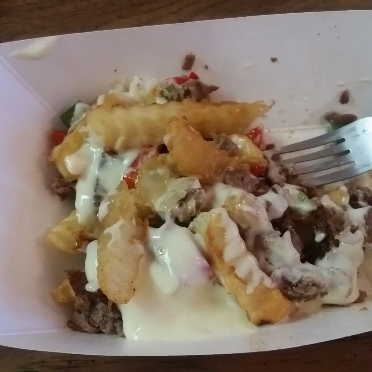 French Fries Philly Cheesesteak
