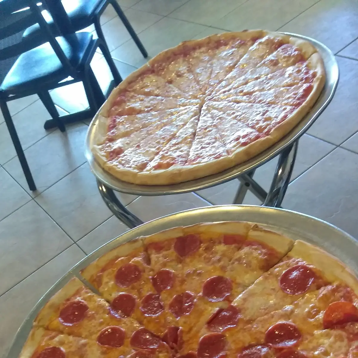 Pepperoni and Cheese Pizza