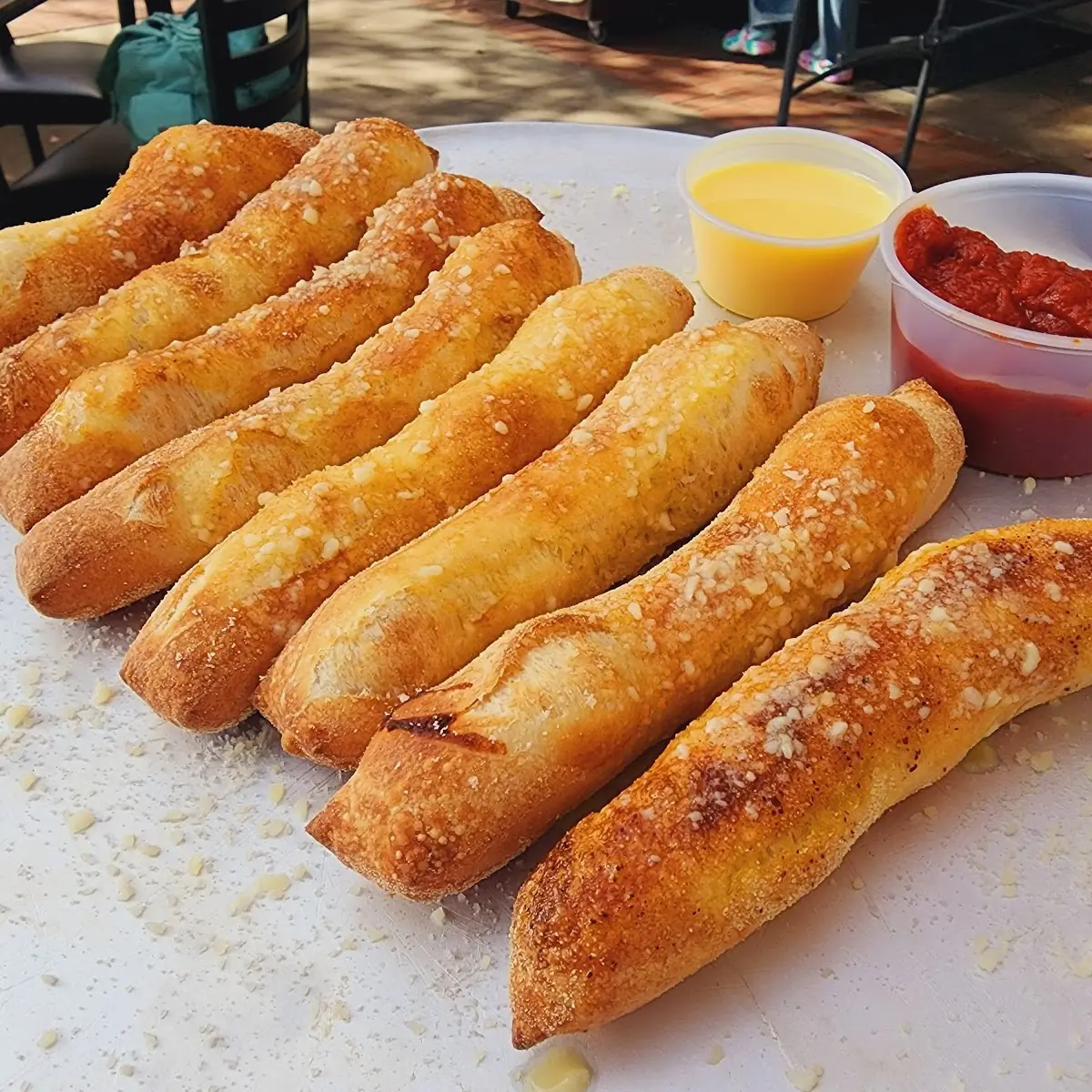 Garlic Parmesan Bread Sticks