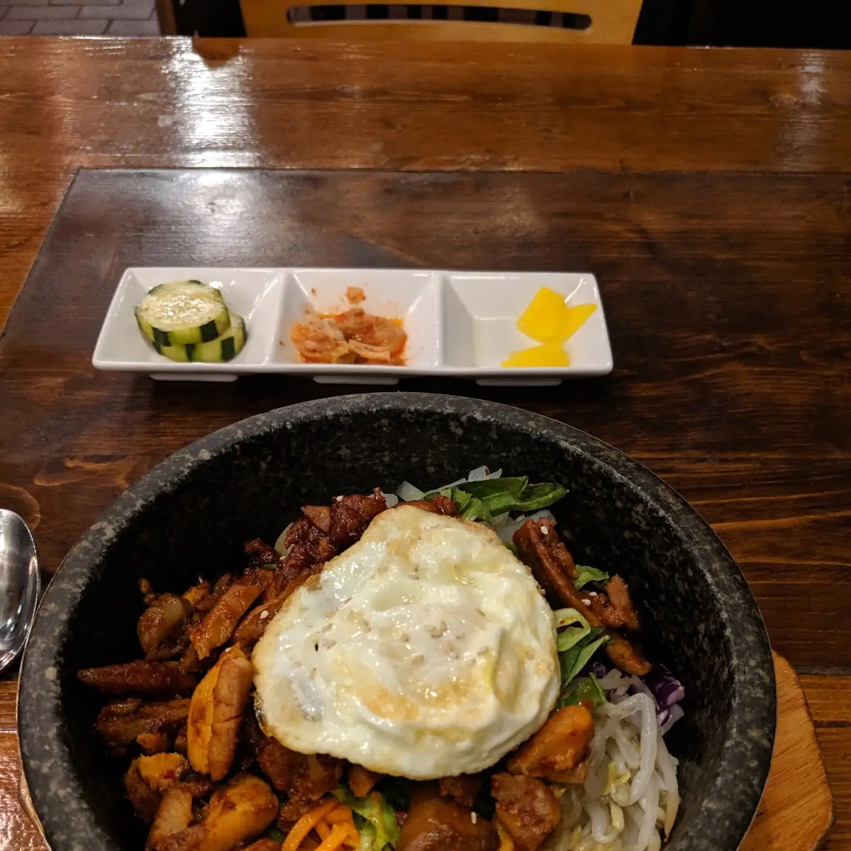 Seafood Dolsot Bibimbap