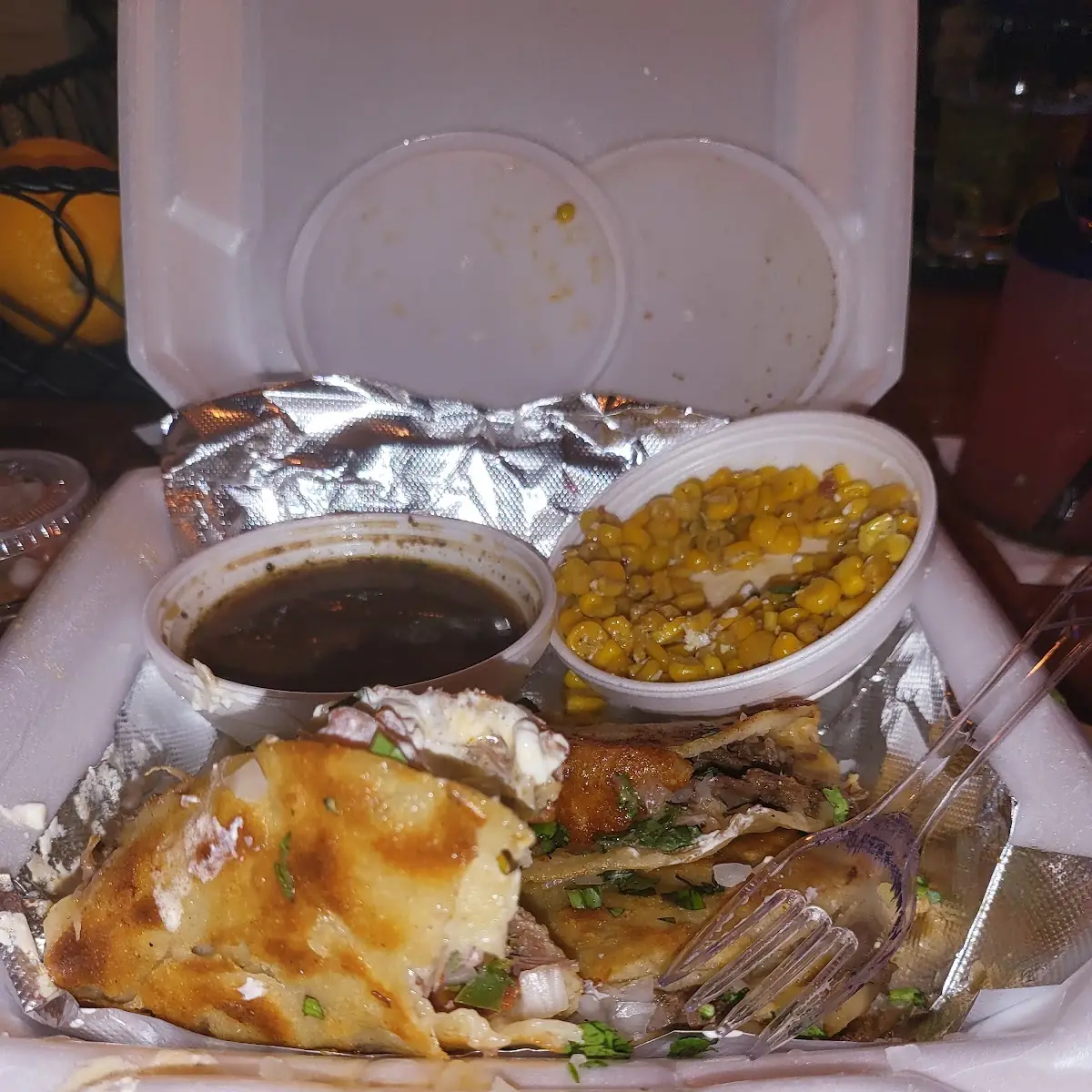 Birria Tacos Steak & Shrimp